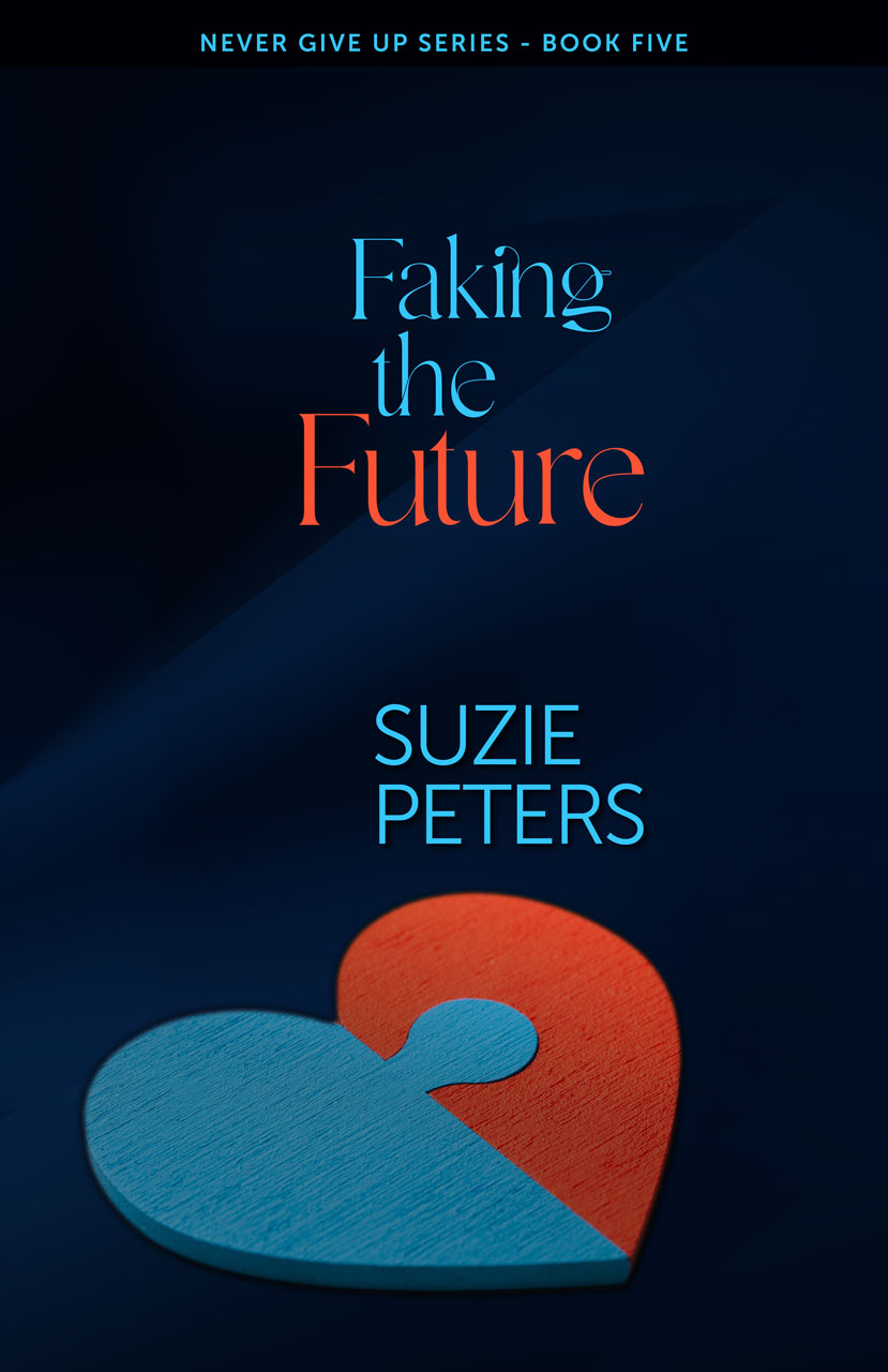 Faking the Future by Suzie Peters front cover.